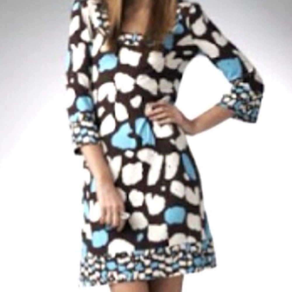 Diane Von Furstenburg Stella Multi Color Dress